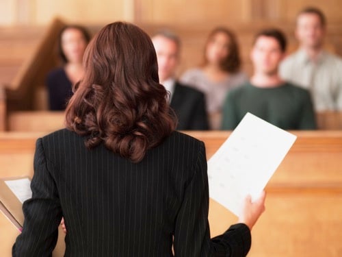 Attorney selecting a jury using Voirtex